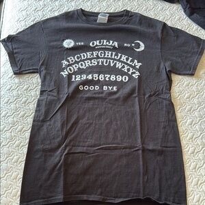 Black Ouija Board Graphic T-Shirt
